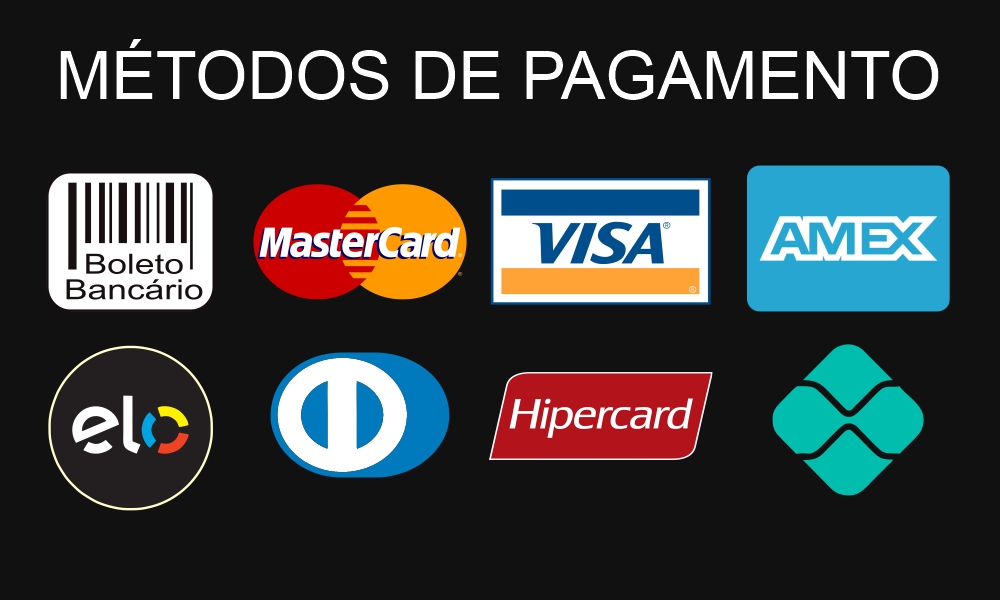 Métodos de pagamento
